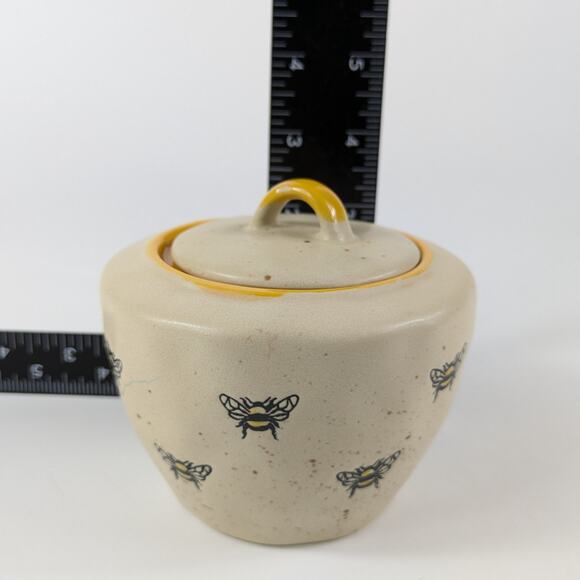 Spectrum Designz Barney Bee Repeat Sugar Bowl Creamer Set New Tags NWT Bumblebee - Picture 15 of 16